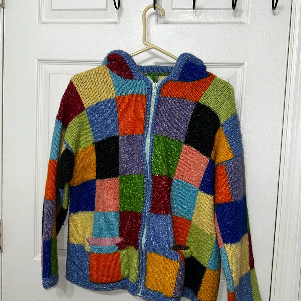 Colorful Patchwork Kids Jacket - image 1